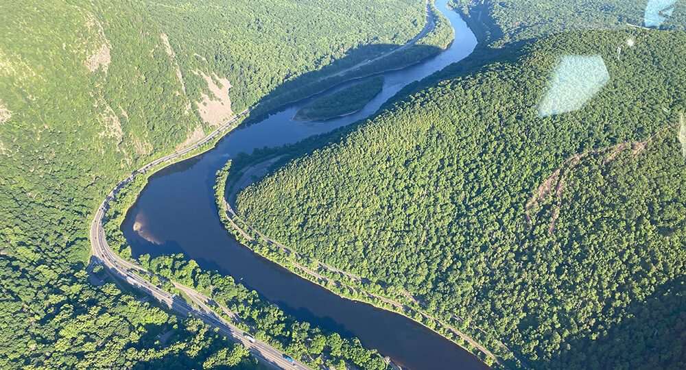Delaware Water Gap Things To Do Fly with Hop On Air
